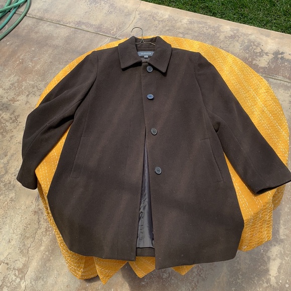 Liz Claiborne 80% wool brown jacket - Picture 2 of 7